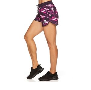 XXXL Reebok Womens Printed Essential Running Short with Pockets